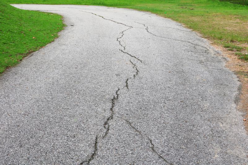 Cracked Driveway Resurfacing