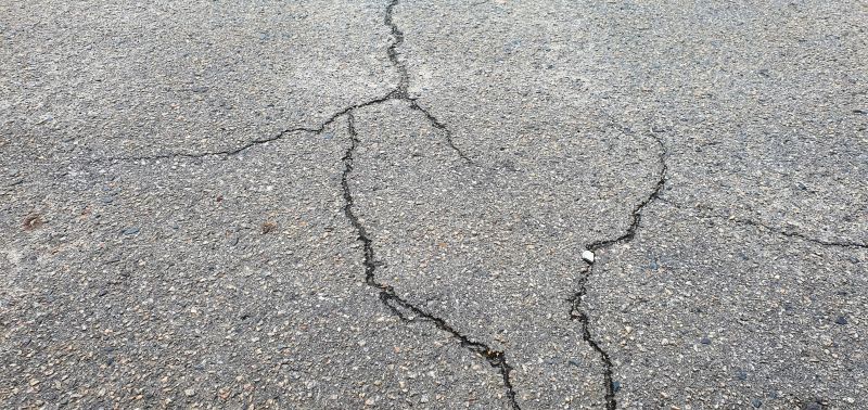 Cracked Driveway Resurfacing