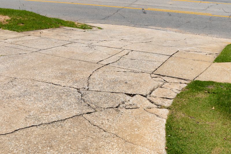 Cracked Driveway Resurfacing